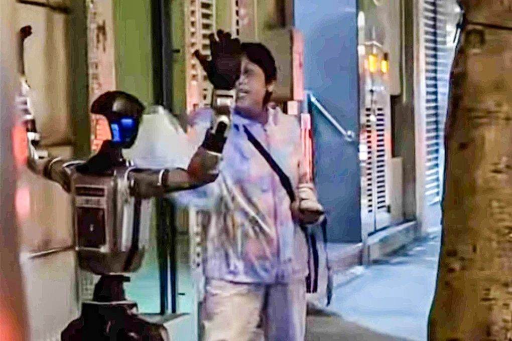 Shocking Moment: Humanoid Robot Detained After Scaring Senior Citizen in China