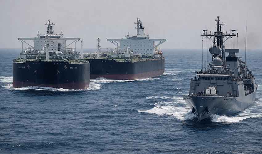 ⁠⁠120 Million Liters of Oil Safely Reach Pakistan Under Navy Protection